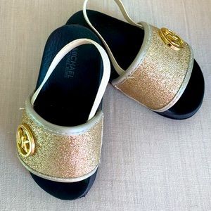 Michael Kors toddler flip flops